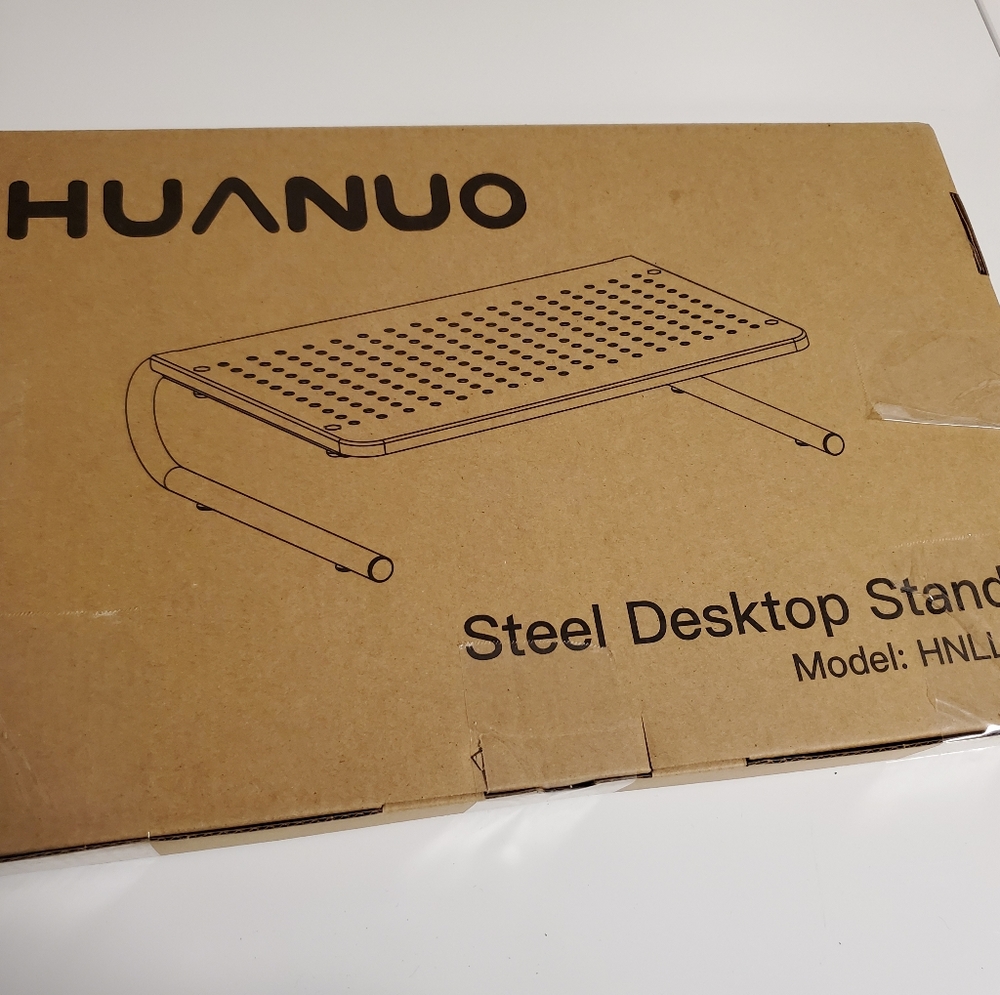 Monitor Stand Riser with Vented Metal for Computer - Picture 2 of 9